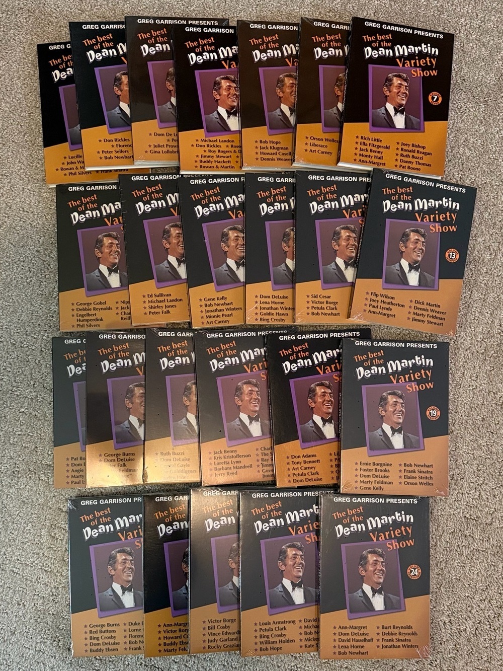 The Best of The Dean Martin Variety Show - 24 DVD Set (See Description Below)